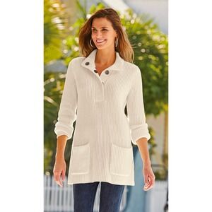 Soft Surroundings Highland Tunic Sweater‎  Small
